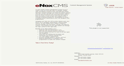 Desktop Screenshot of enoxcms.com